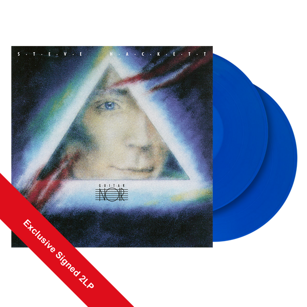 Guitar Noir (Vinyl Re-issue 2023) Transparent Blue 2LP (Signed)