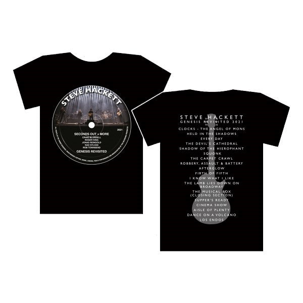Record Label/Set List Black T-shirt